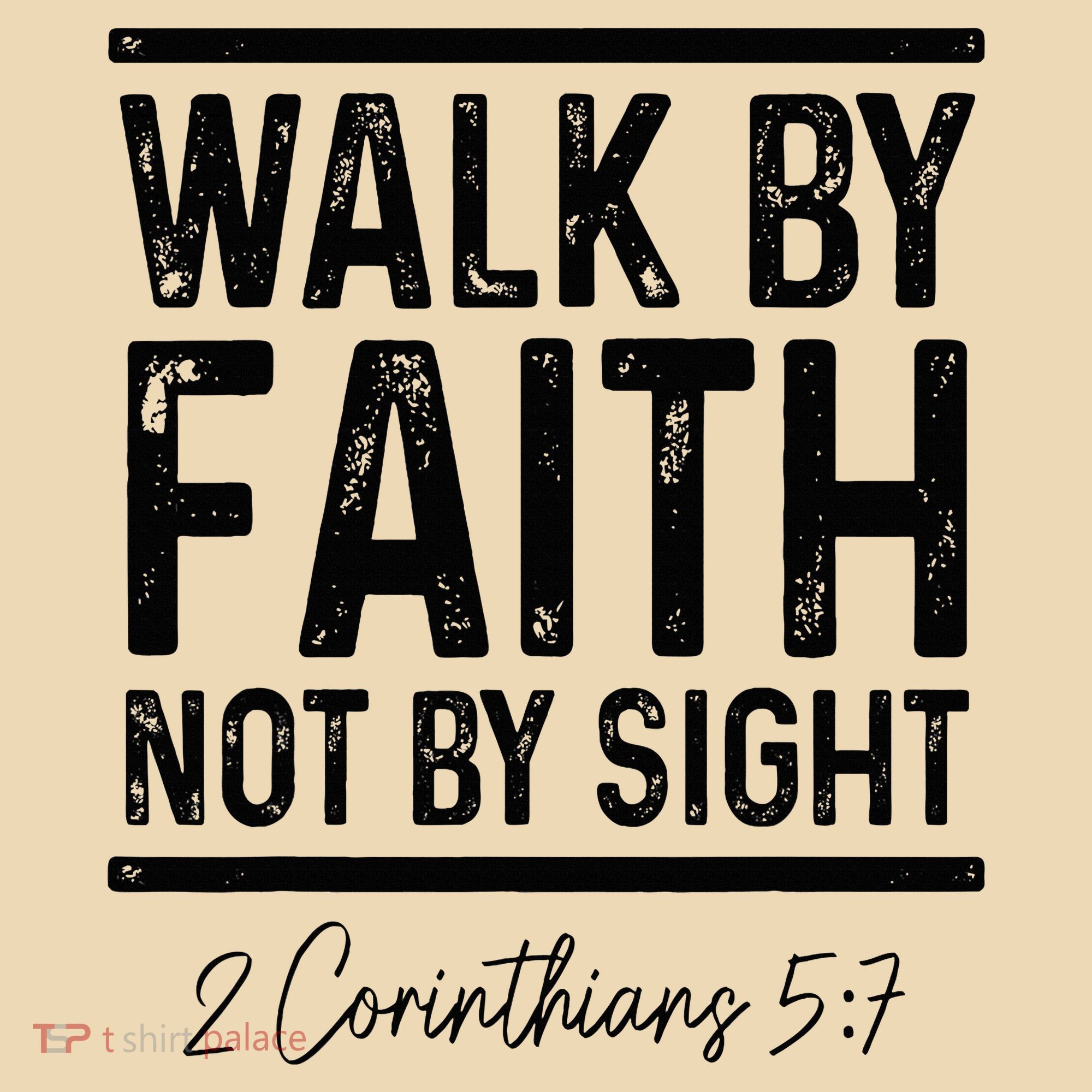 Bible Verse Walk Faith Not By Sight Christian Pastor Tote Bag