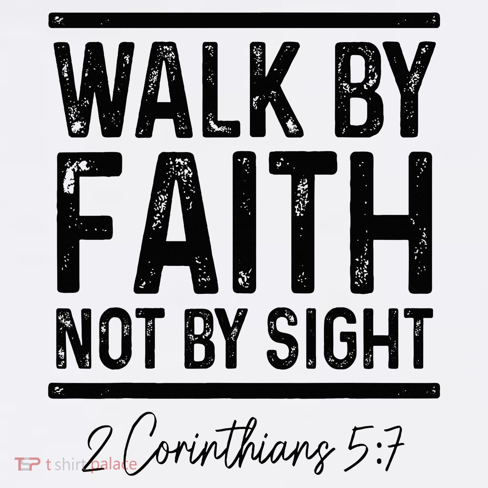 Bible Verse Walk Faith Not By Sight Christian Pastor Long Sleeve Shirt