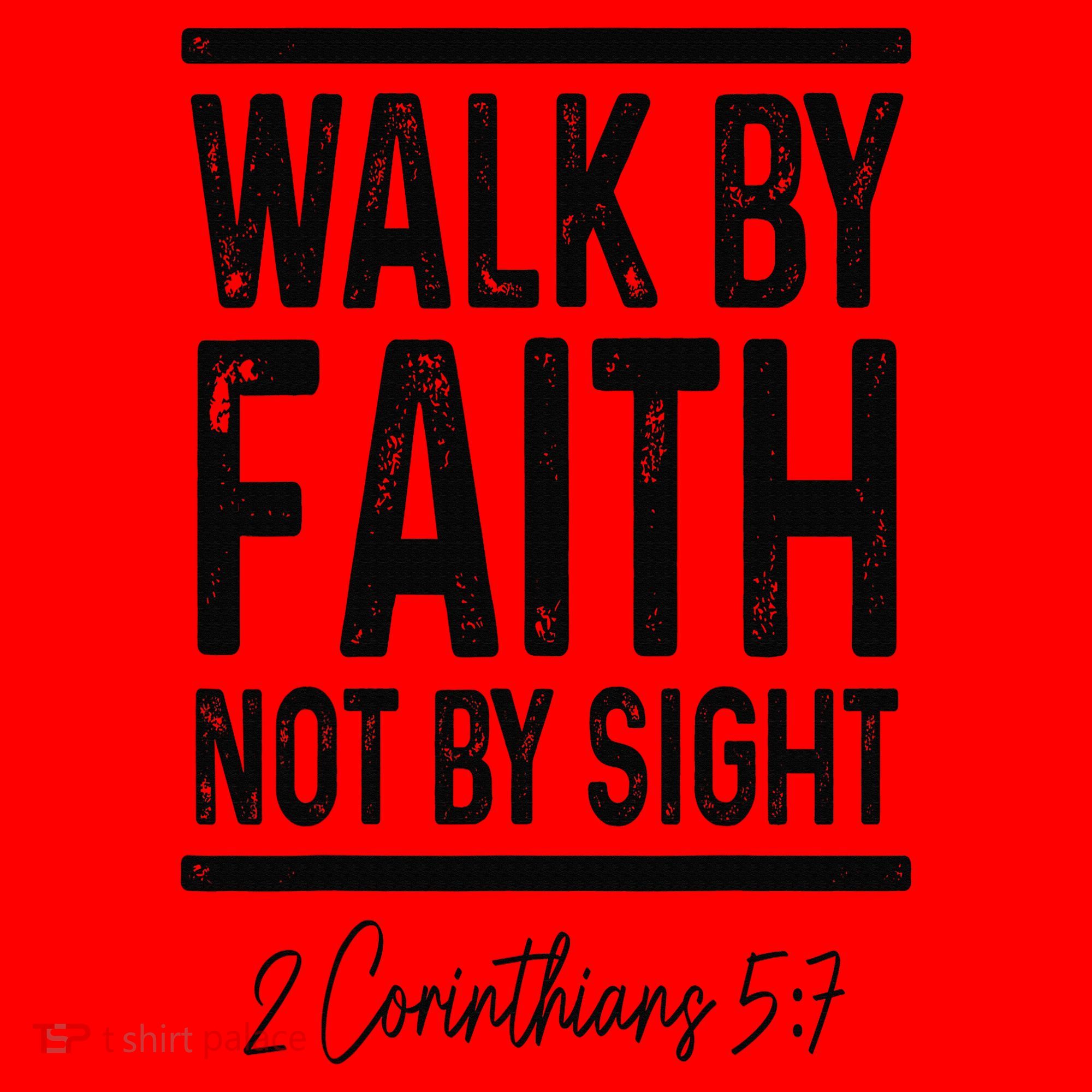 Bible Verse Walk Faith Not By Sight Christian Pastor Santa Hat