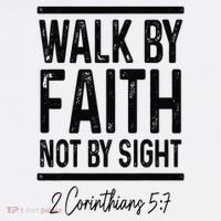 Bible Verse Walk Faith Not By Sight Christian Pastor Mousepad thumb 1