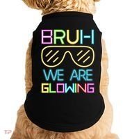 Bruh We Are Glowing In My Era Group Team Doggie Tank thumb 0