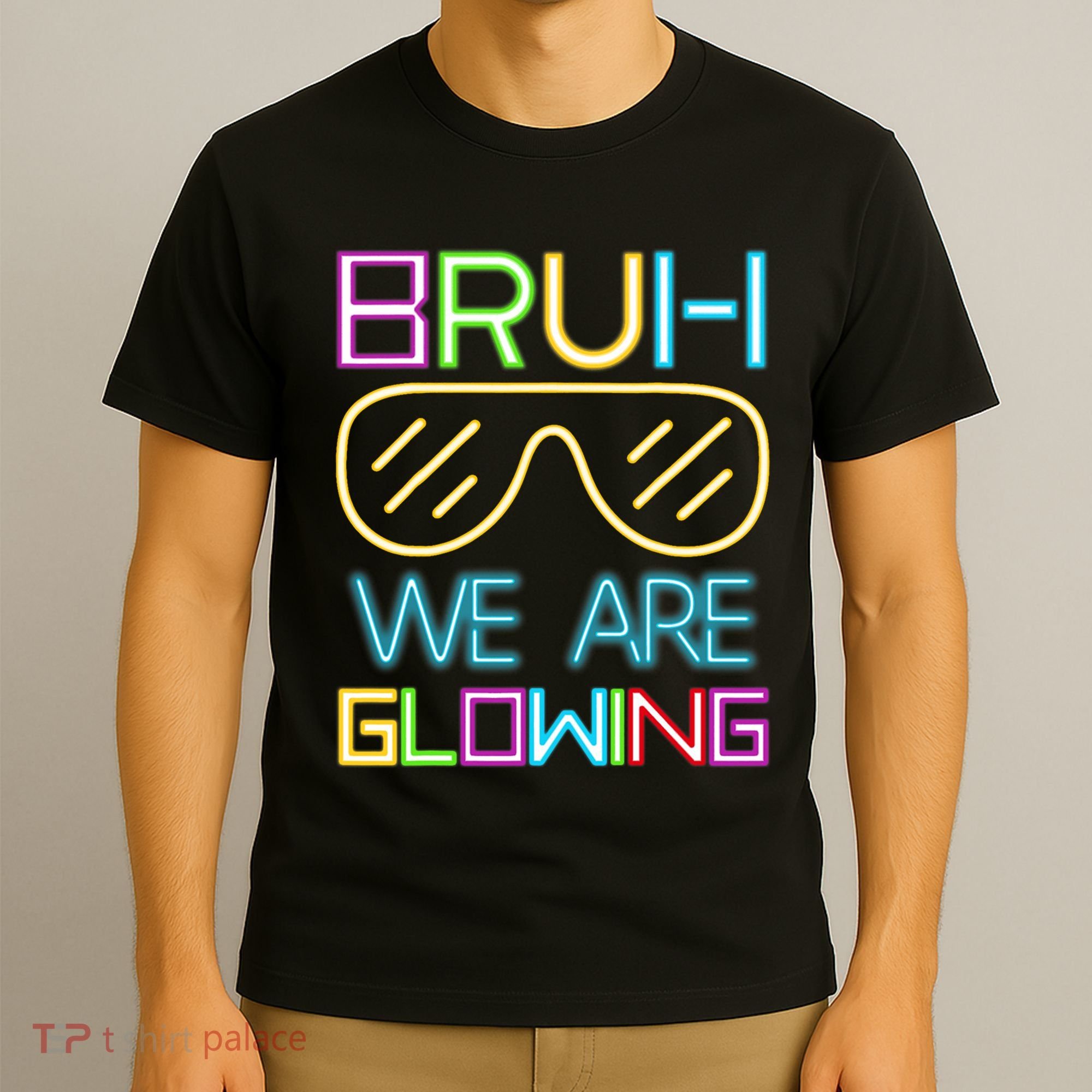 Bruh We Are Glowing In My Era Group Team T-Shirt
