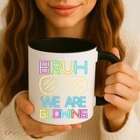 Bruh We Are Glowing In My Era Group Team Coffee Mug thumb 3