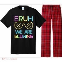 Bruh We Are Glowing In My Era Group Team Pajama Set thumb 0