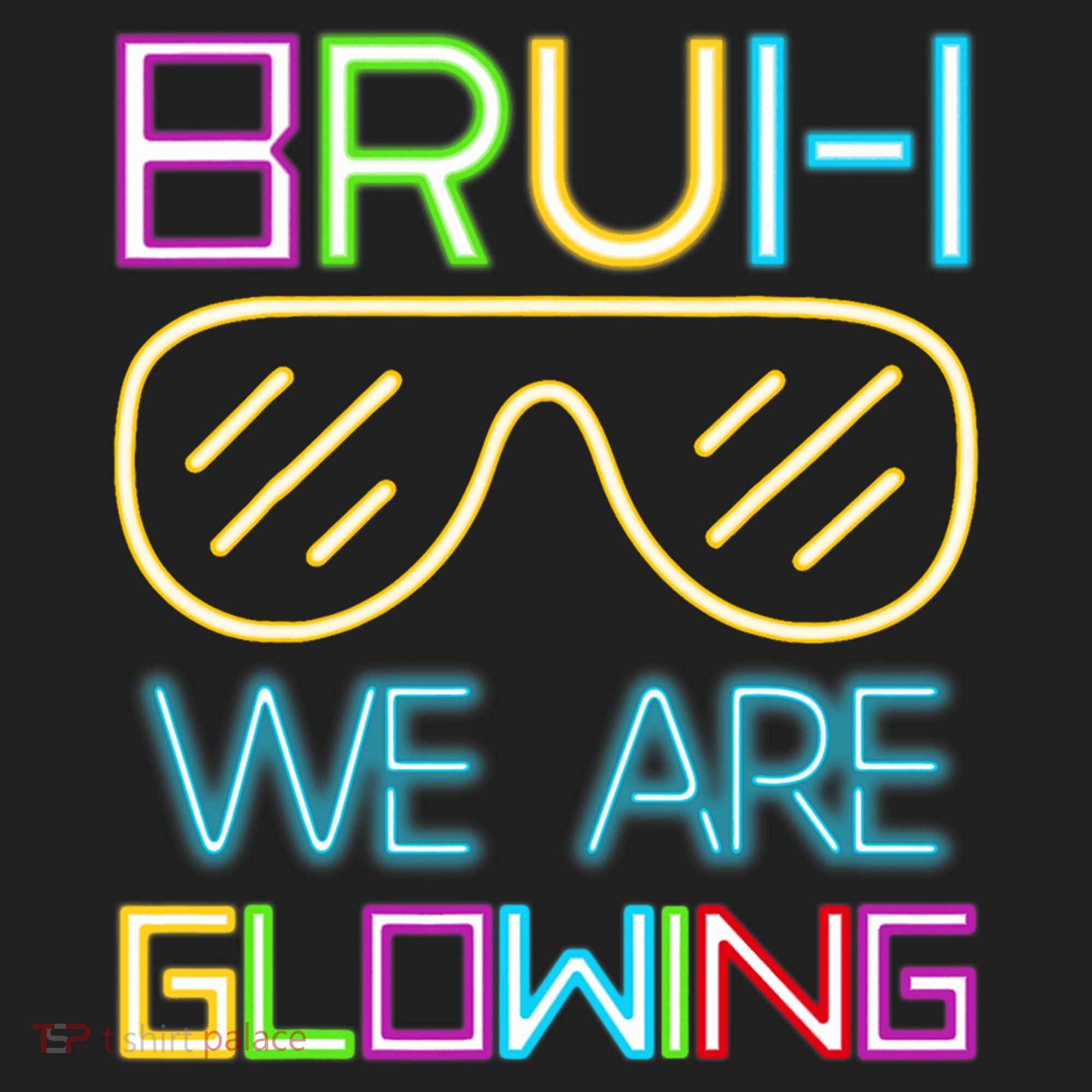 Bruh We Are Glowing In My Era Group Team Hat