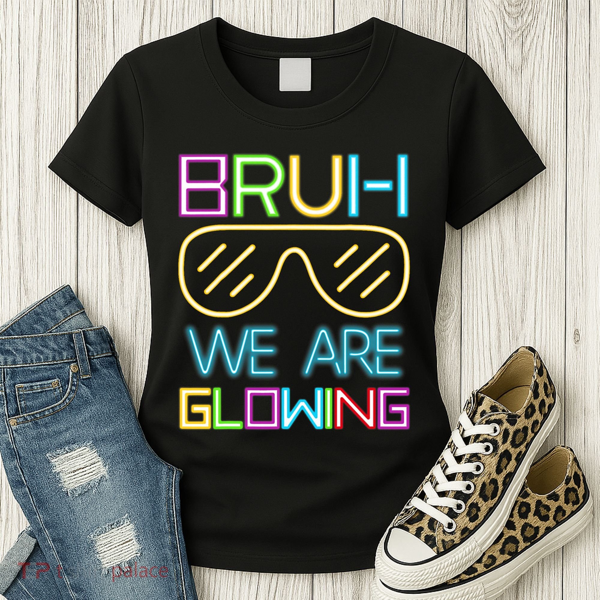 Bruh We Are Glowing In My Era Group Team Women's T-Shirt