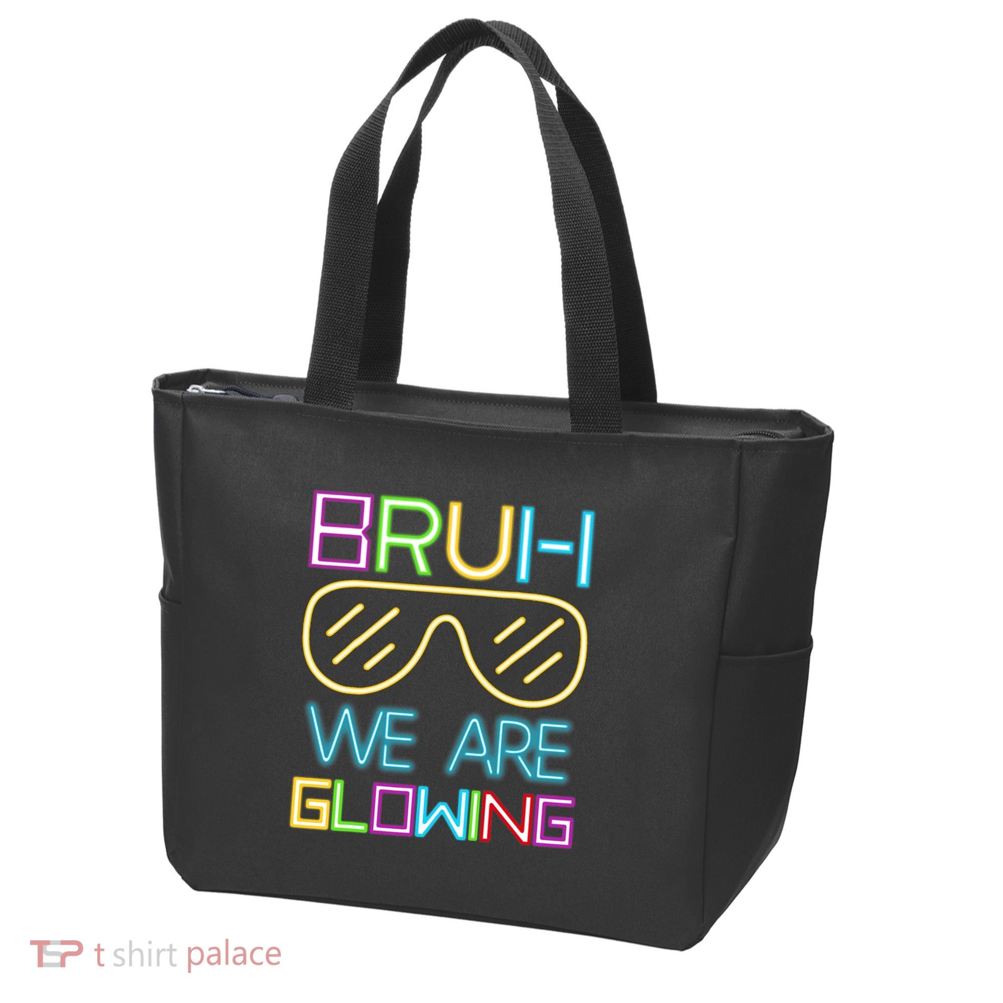 Bruh We Are Glowing In My Era Group Team Tote Bag