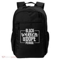 Black Women Are Dope Period Backpack thumb 0