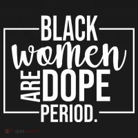 Black Women Are Dope Period Ornament thumb 1