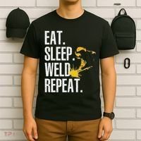 Best Welding Art For Men Women Migtig Welding Metal Welder T-Shirt thumb 6