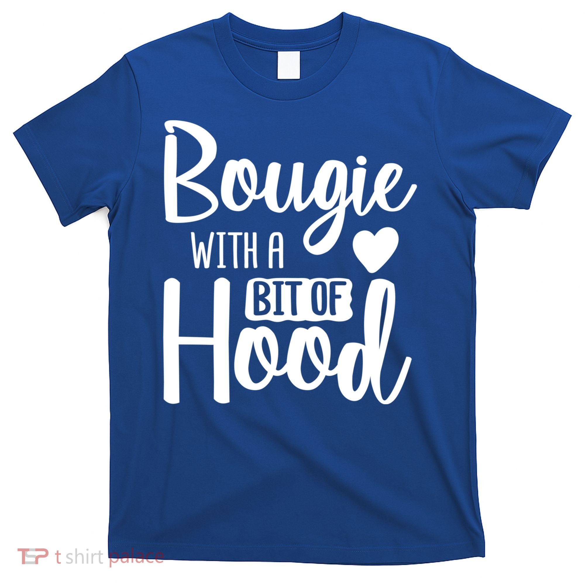Bougie With A Bit Of Hood Melanin Poppin Black History Month Gift T-Shirt