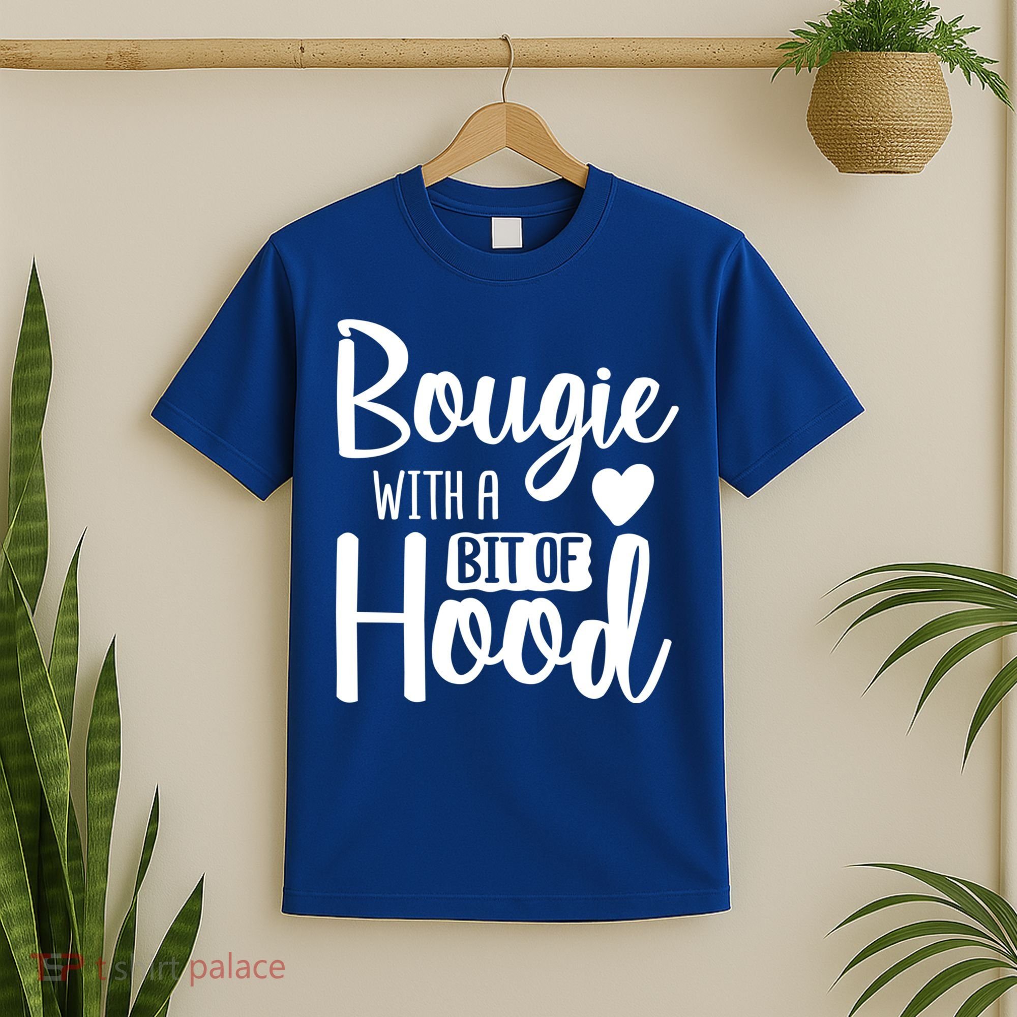 Bougie With A Bit Of Hood Melanin Poppin Black History Month Gift T-Shirt