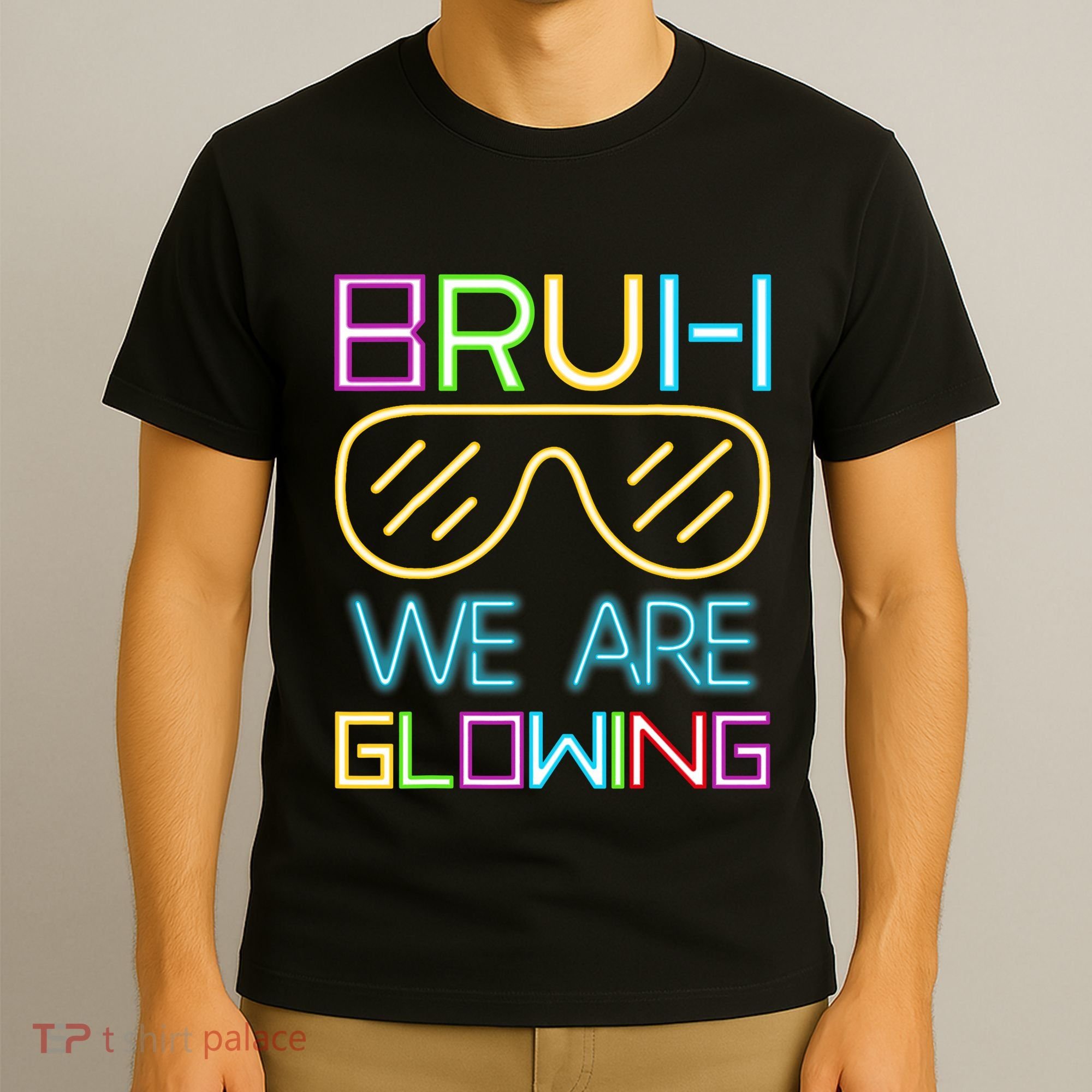 Bruh We Are Glowing In My Glowing Era Hello Summer Vacation T-Shirt