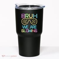 Bruh We Are Glowing In My Glowing Era Hello Summer Vacation Tumbler thumb 0