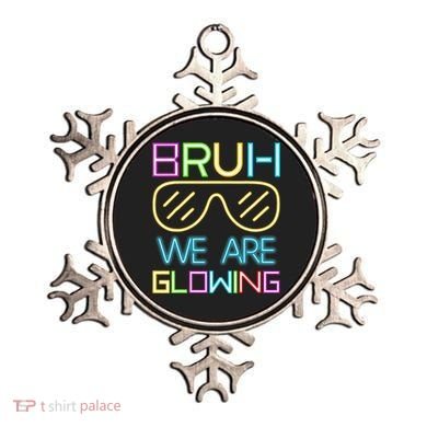 Bruh We Are Glowing In My Glowing Era Hello Summer Vacation Ornament