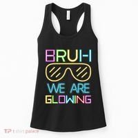 Bruh We Are Glowing In My Glowing Era Hello Summer Vacation Women's Tank Top thumb 0