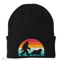 Bigfoot Walking A Dog Funny Great Pyrenees Lovers Dog Dad Beanie thumb 0