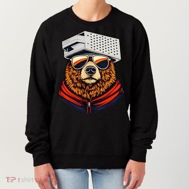 Bear With A Grater Hat Women's Sweatshirt