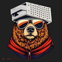 Bear With A Grater Hat Women's Sweatshirt thumb 2