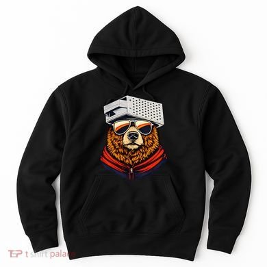 Bear With A Grater Hat Hoodie