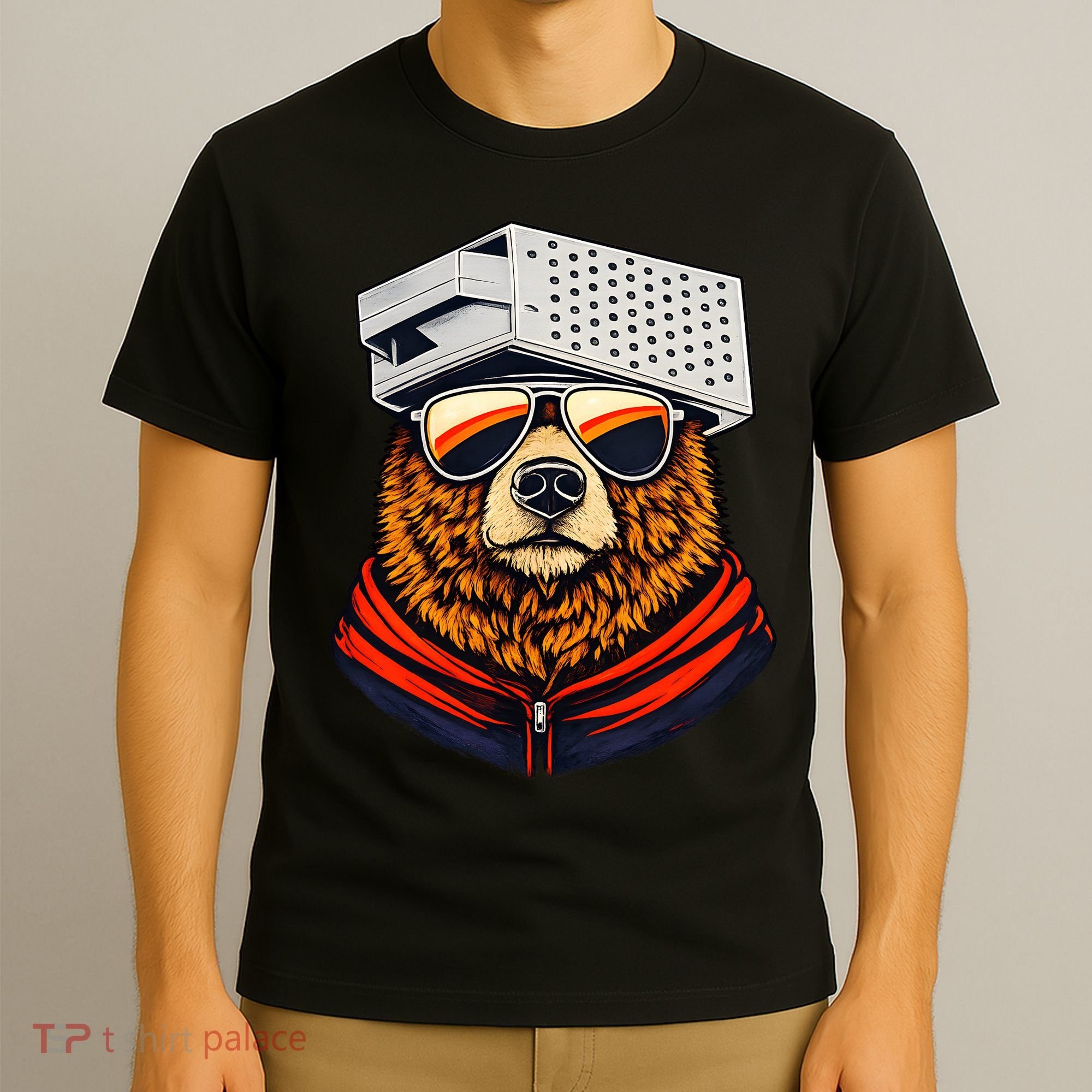 Bear With A Grater Hat T-Shirt