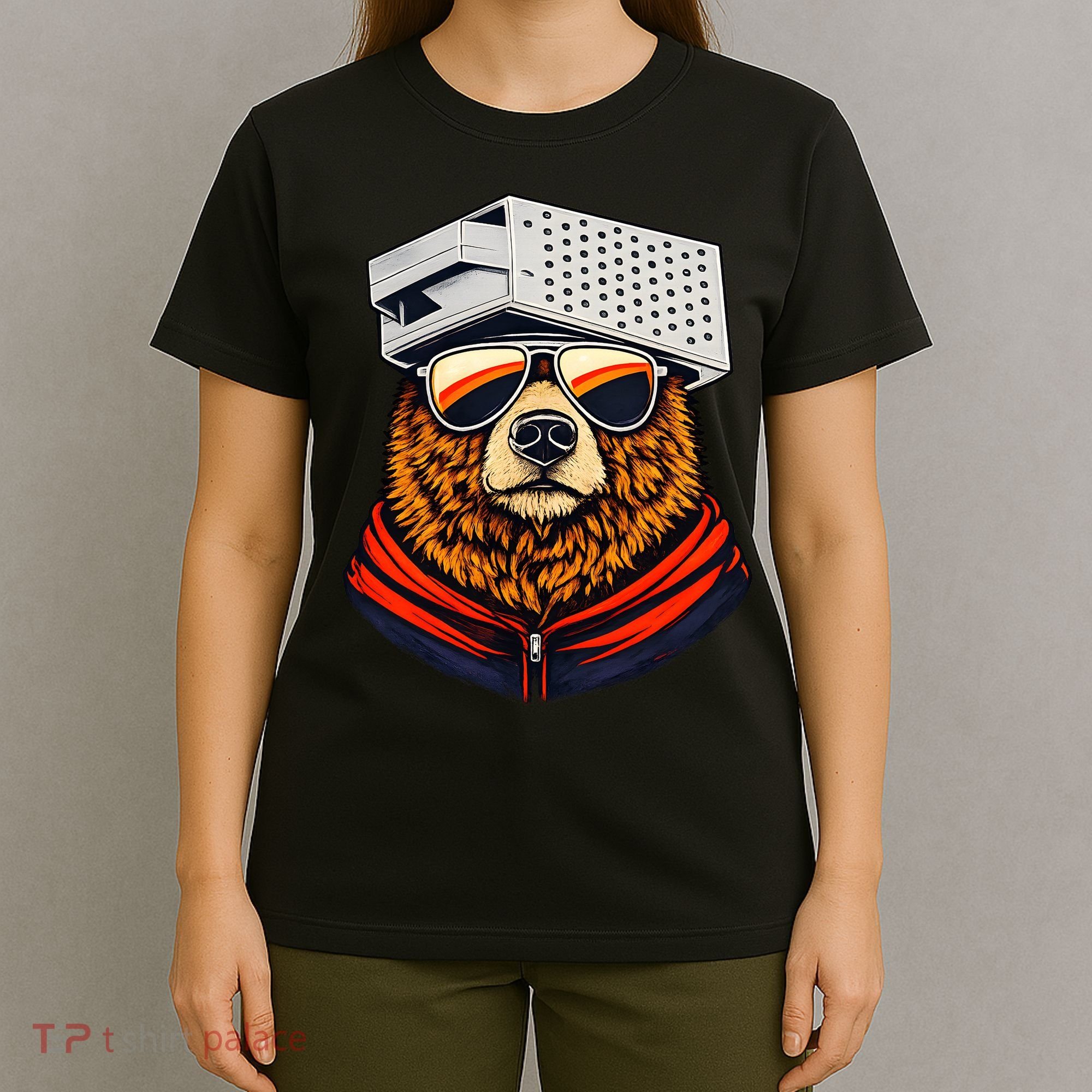 Bear With A Grater Hat T-Shirt
