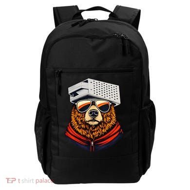 Bear With A Grater Hat Backpack