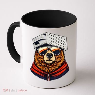 Bear With A Grater Hat Coffee Mug