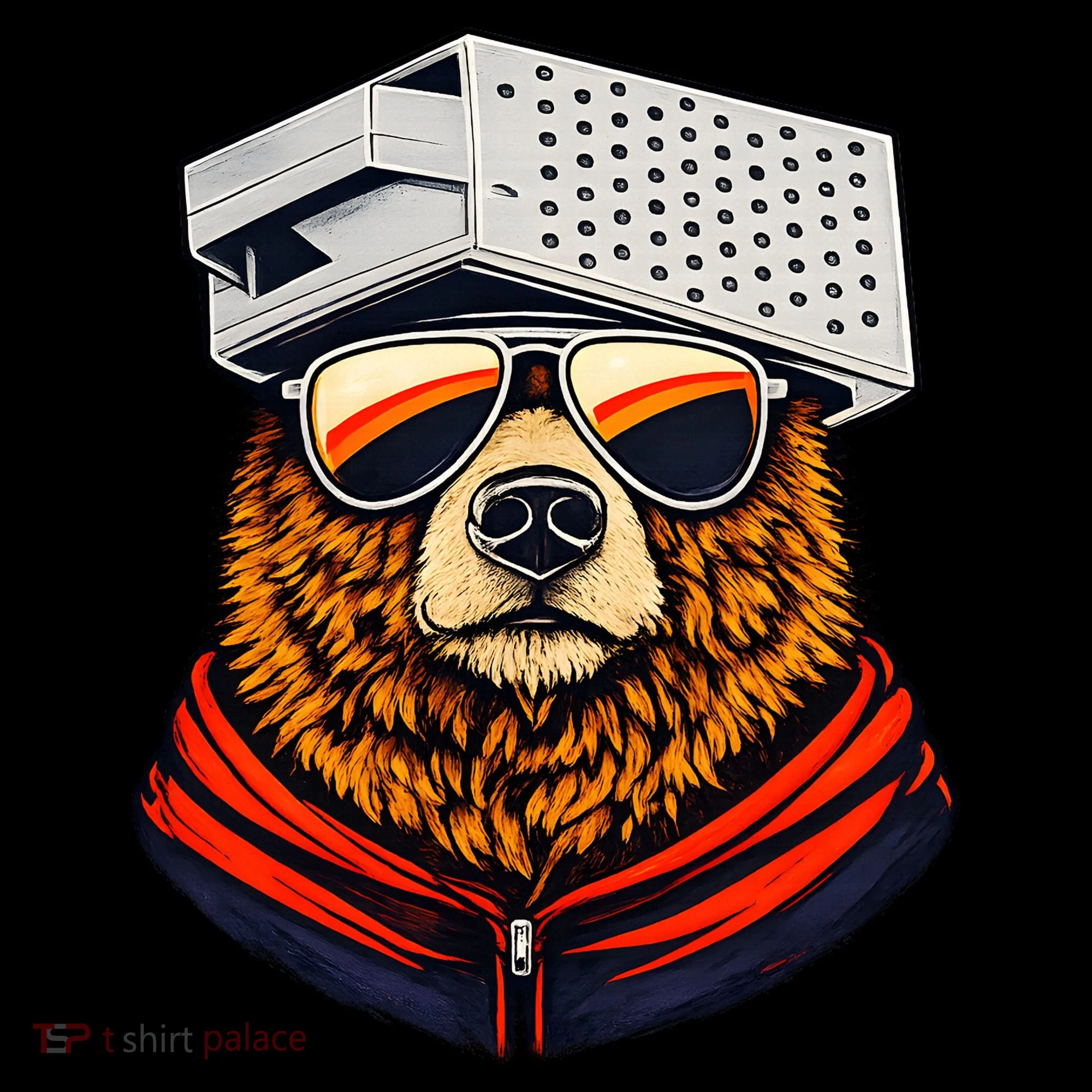 Bear With A Grater Hat Coffee Mug