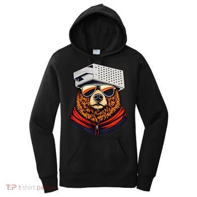 Bear With A Grater Hat Women's Hoodie