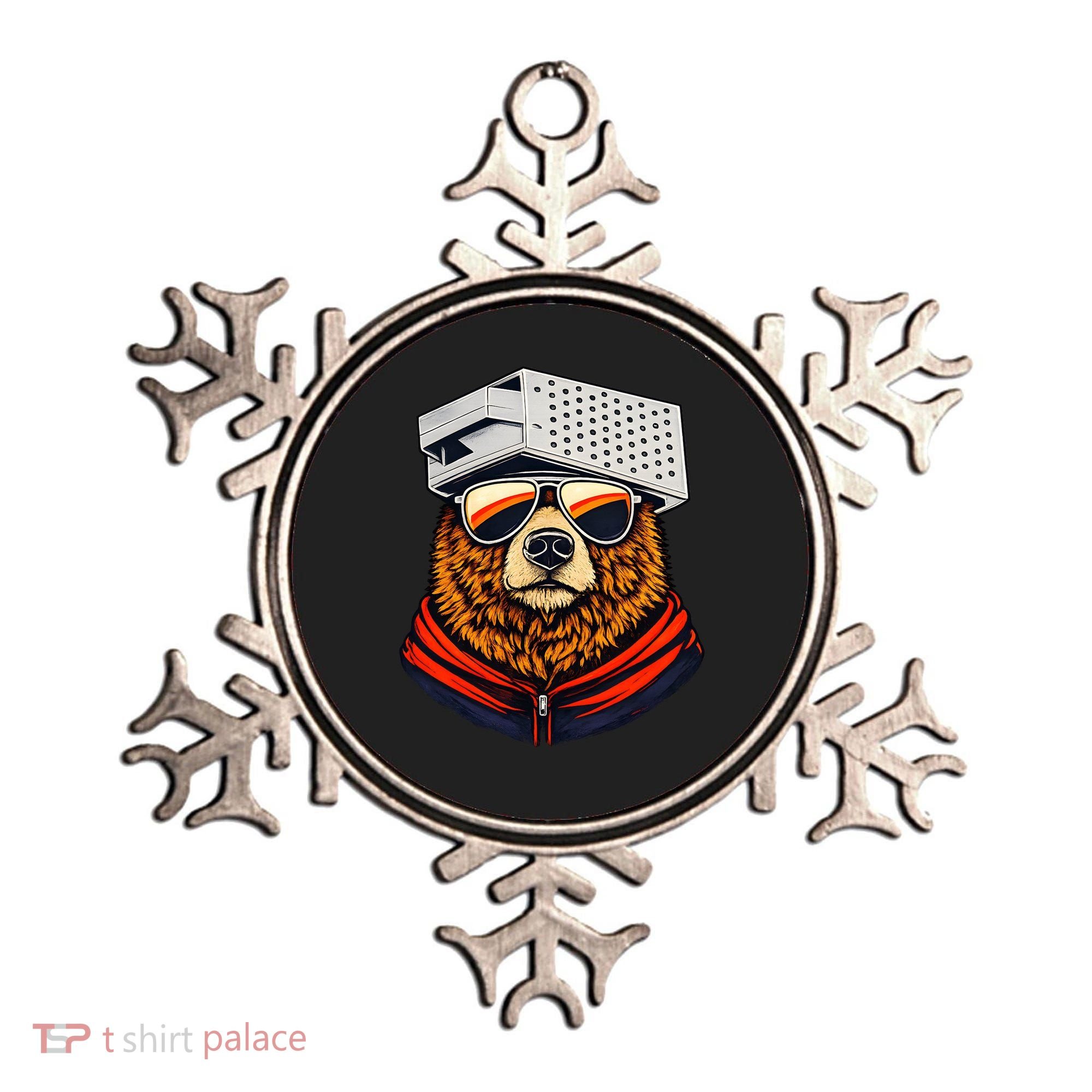 Bear With A Grater Hat Ornament