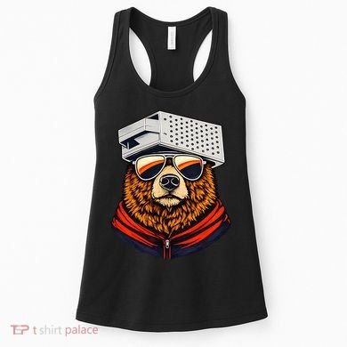 Bear With A Grater Hat Women's Tank Top