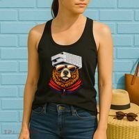 Bear With A Grater Hat Women's Tank Top thumb 2