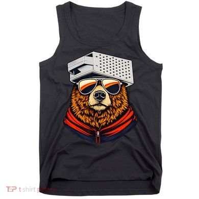 Bear With A Grater Hat Tank Top