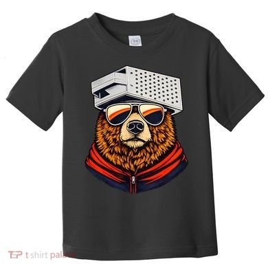 Bear With A Grater Hat Toddler T-Shirt
