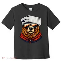 Bear With A Grater Hat Toddler T-Shirt thumb 0