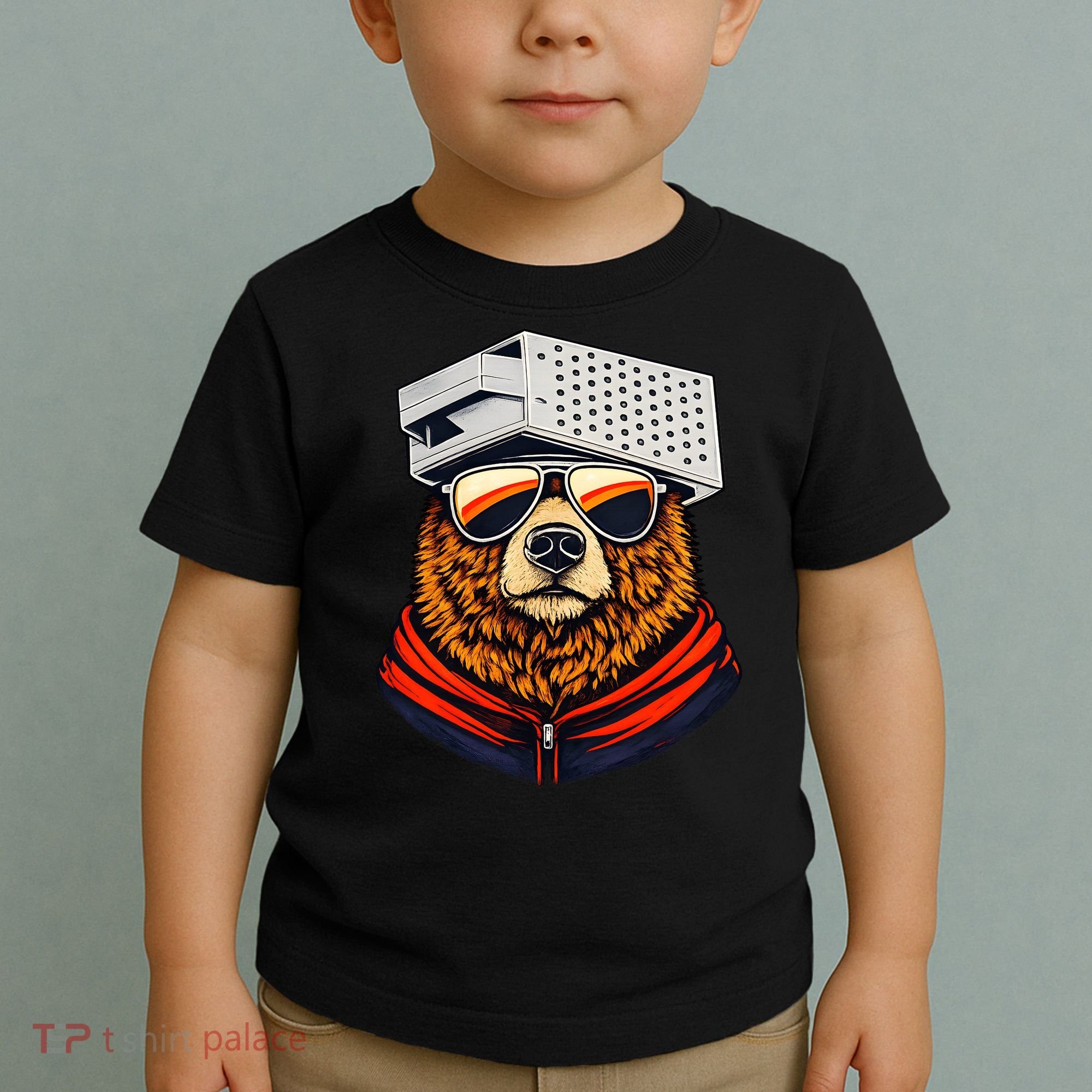 Bear With A Grater Hat Toddler T-Shirt