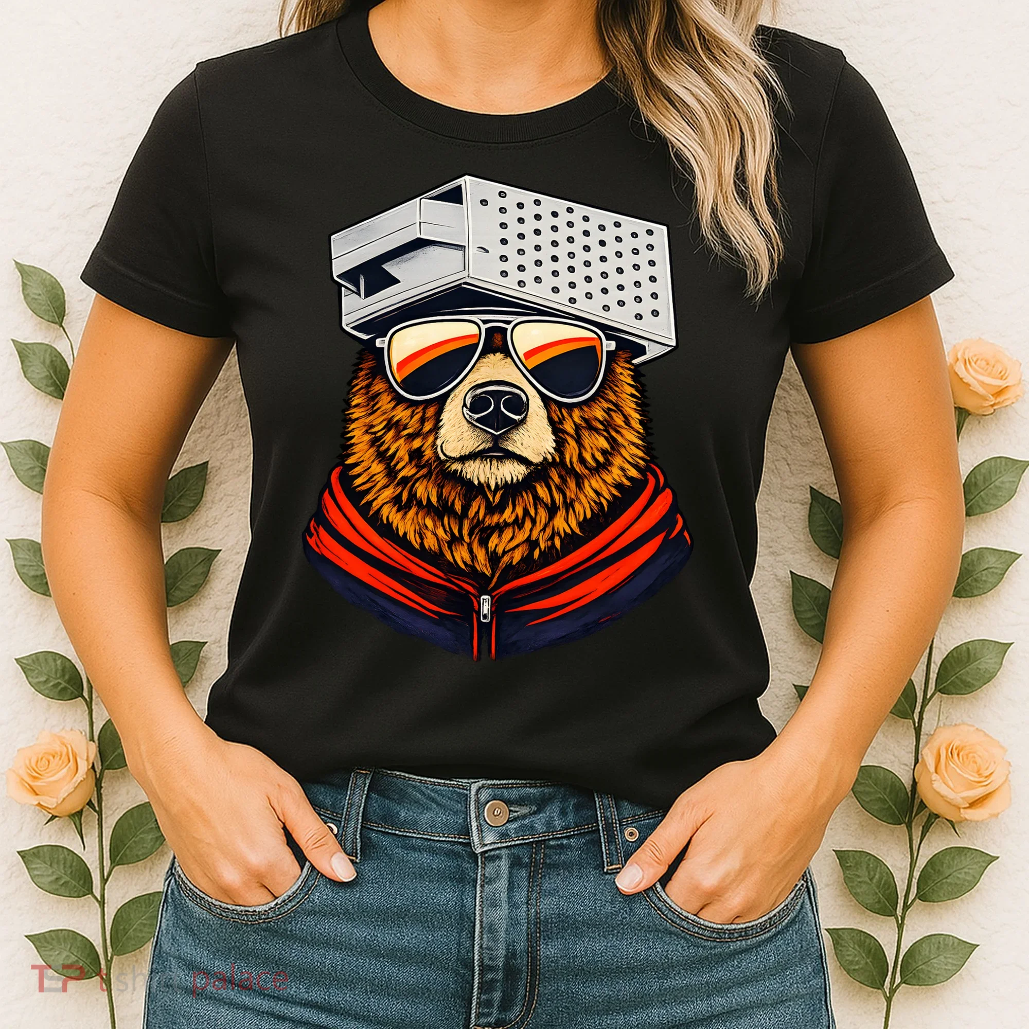 Bear With A Grater Hat Women's T-Shirt