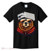 Bear With A Grater Hat Kids T-Shirt thumb 0