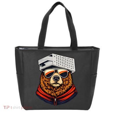 Bear With A Grater Hat Tote Bag