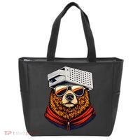 Bear With A Grater Hat Tote Bag thumb 0