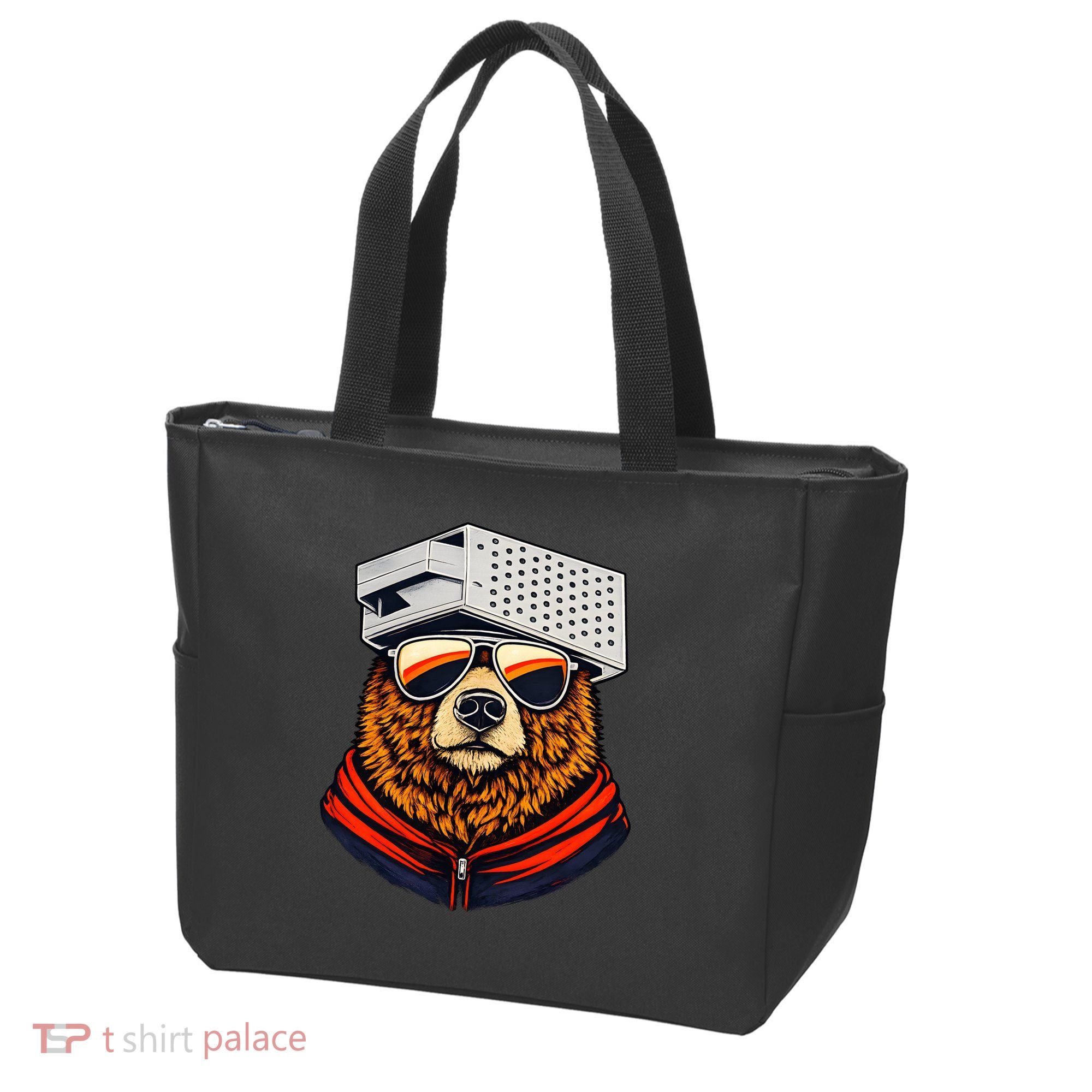 Bear With A Grater Hat Tote Bag