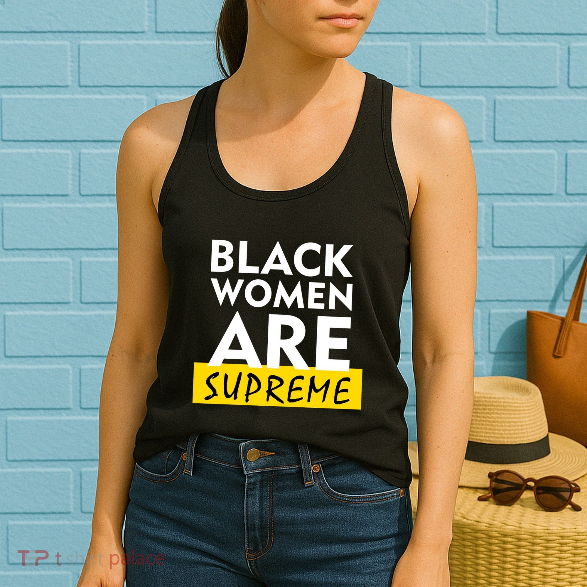 Black Women Are Supreme Ketanji Brown Jackson Justice Women's Tank Top