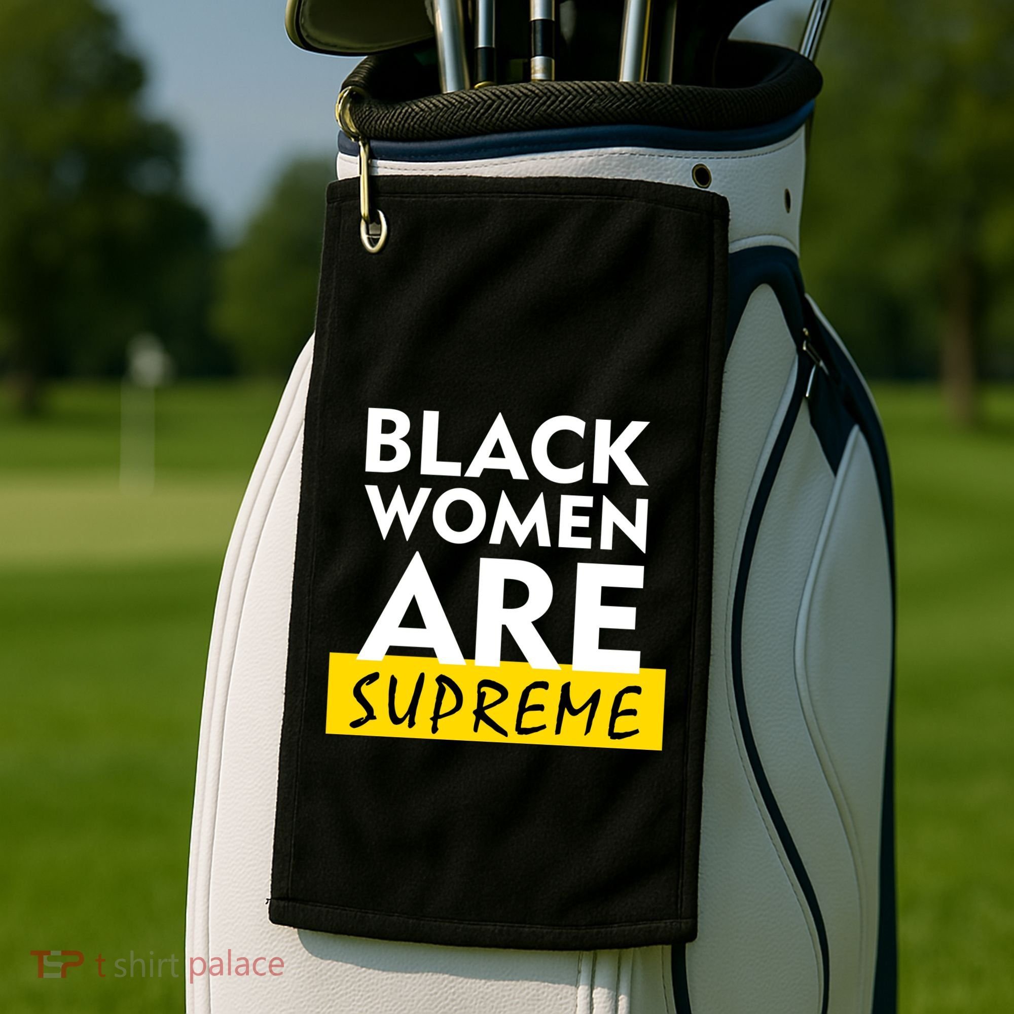 Black Women Are Supreme Ketanji Brown Jackson Justice Golf Towel