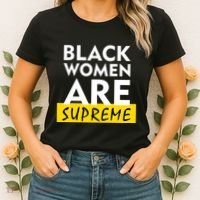 Black Women Are Supreme Ketanji Brown Jackson Justice Women's T-Shirt thumb 2