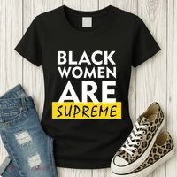 Black Women Are Supreme Ketanji Brown Jackson Justice Women's T-Shirt thumb 3
