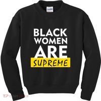 Black Women Are Supreme Ketanji Brown Jackson Justice Kids Sweatshirt thumb 0