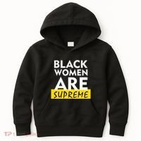 Black Women Are Supreme Ketanji Brown Jackson Justice Kids Hoodie thumb 0