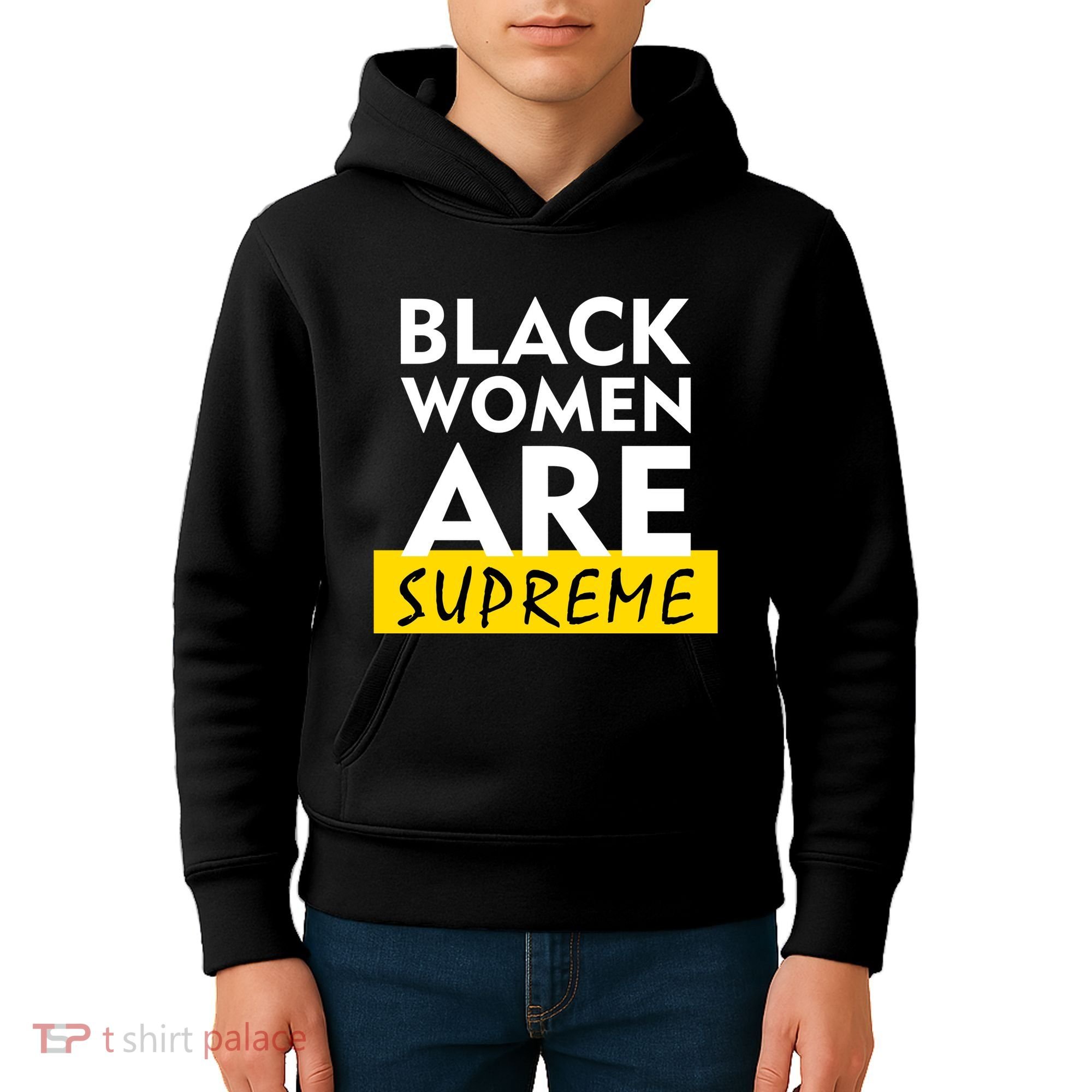 Black Women Are Supreme Ketanji Brown Jackson Justice Kids Hoodie