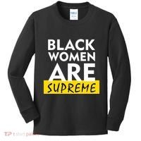 Black Women Are Supreme Ketanji Brown Jackson Justice Kids Long Sleeve Shirt thumb 0